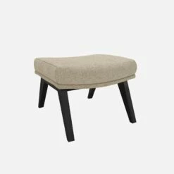 Habitat Repose-pieds En Tissu Lucca - Blanc Mastic - Pieds Noirs 11 Habitat Repose-pieds En Tissu Lucca - Blanc Mastic - Pieds Noirs -meubles boutique repose pieds en tissu lucca blanc mastic pieds noirs 12851861 1