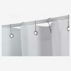 Habitat Rideau De Douche Blanc -meubles boutique rideau de douche blanc 1267649
