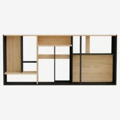 Habitat Etagère En Chêne - Bicolore - Design By Marie Matsuura -meubles boutique scaffale in rovere bicolore design by marie matsuura 1298037