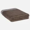 Habitat Serviette De Toilette En Coton - 70 X 140 Cm - Marron