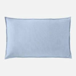 Habitat Taie D'oreiller En Coton - 50 X 80 Cm - Bleu Clair -meubles boutique skye taie doreiller bleu ciel 50x80 2559385 1