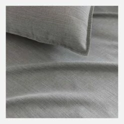 Habitat Taie D'oreiller En Coton - 50 X 80 Cm - Gris -meubles boutique skye taie doreiller gris 50x80 2559261 1