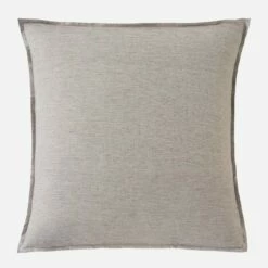 Habitat Taie D'oreiller En Coton - 65 X 65 Cm - Gris -meubles boutique skye taie doreiller gris 65x65 2559265 1