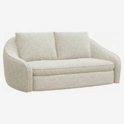 Habitat Canapé 2 Places En Tissu Bouclette - Beige 7 Habitat Canapé 2 Places En Tissu Bouclette - Beige -meubles boutique sofa 3 lugares em boucle bege 10494681
