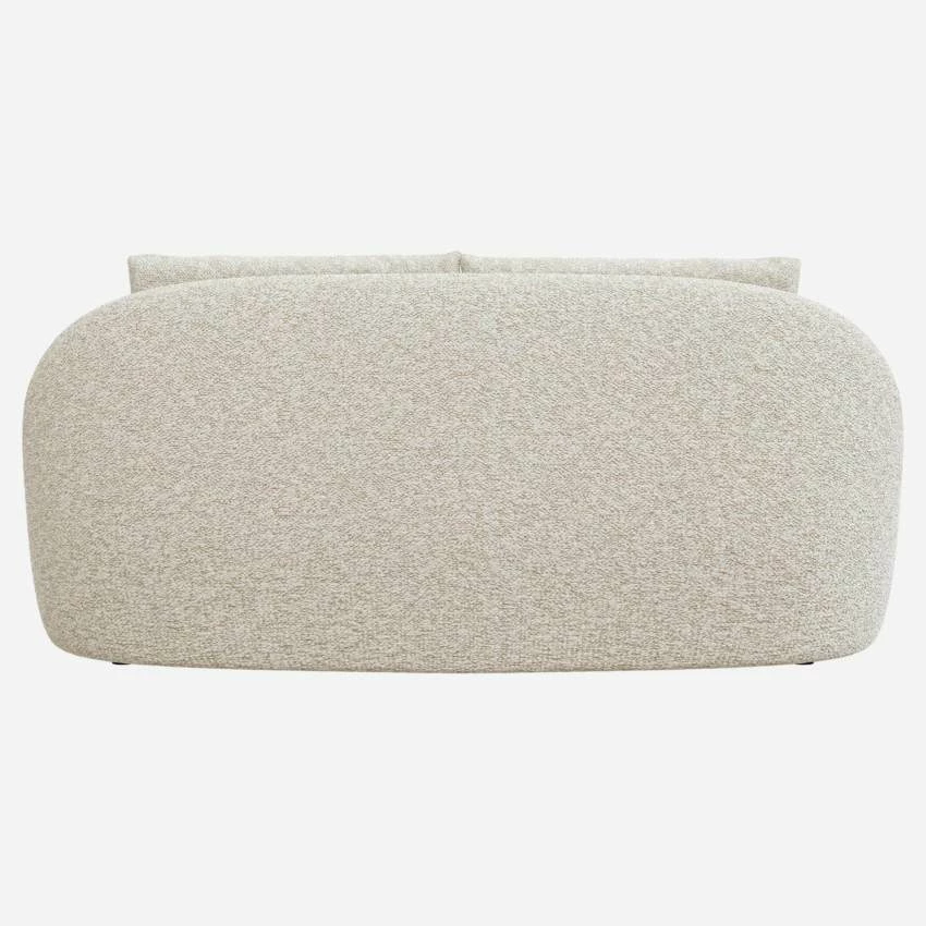 Habitat Canapé 2 Places En Tissu Bouclette - Beige 3 Habitat Canapé 2 Places En Tissu Bouclette - Beige – Image 3