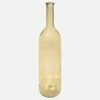 Habitat Vase Bouteille En Verre Recyclé – 21 X 100 Cm – Jaune
