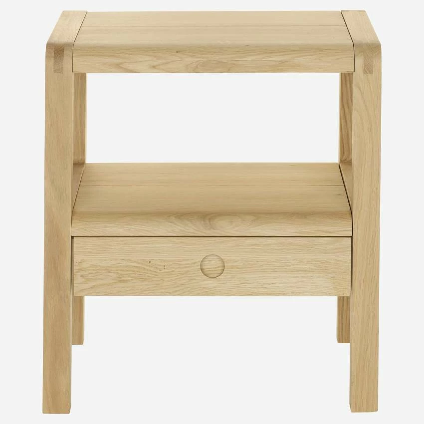 Habitat Table De Chevet En Chêne 3 Habitat Table De Chevet En Chêne – Image 3