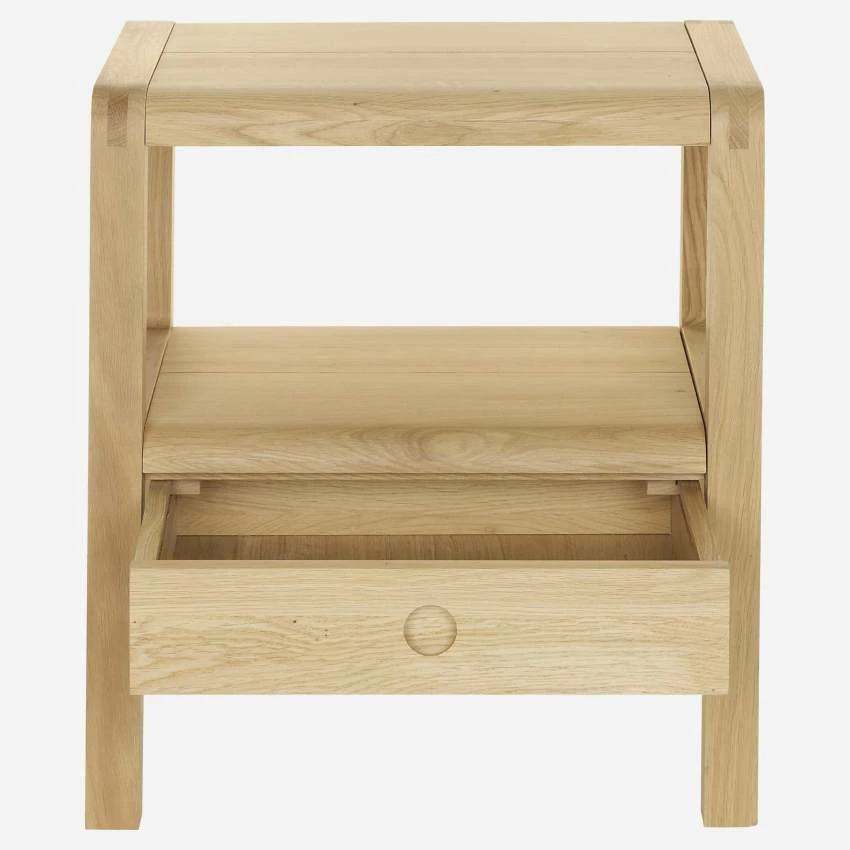 Habitat Table De Chevet En Chêne 2 Habitat Table De Chevet En Chêne – Image 2