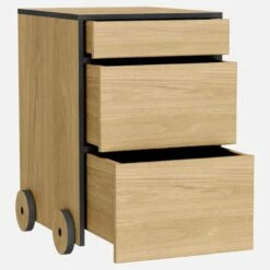 Habitat Caisson De Bureau En Chêne - Naturel 8 Habitat Caisson De Bureau En Chêne - Naturel -meubles boutique tahra caisson de bureau 3tiroirs 3260983