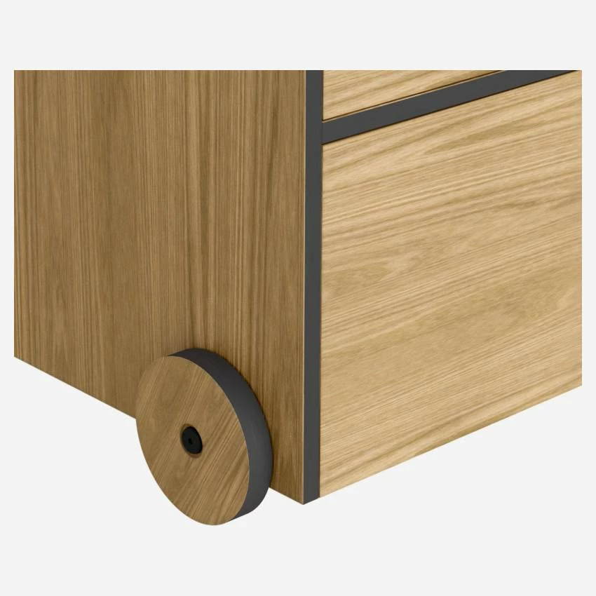 Habitat Caisson De Bureau En Chêne - Naturel 6 Habitat Caisson De Bureau En Chêne - Naturel – Image 6