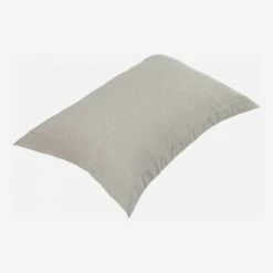 Habitat Taie D'oreiller En Coton - 50 X 80 Cm - Beige 11 Habitat Taie D'oreiller En Coton - 50 X 80 Cm - Beige -meubles boutique taie doreiller 50x80cm grege 1092661 1