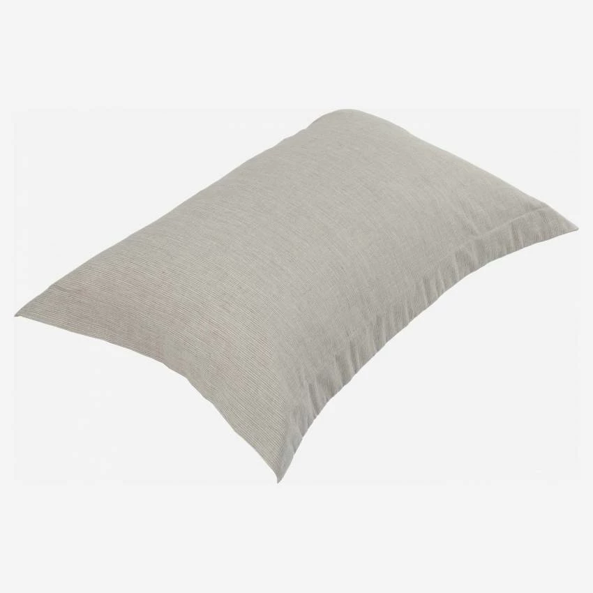 Habitat Taie D'oreiller En Coton - 50 X 80 Cm - Beige 1 Habitat Taie D'oreiller En Coton - 50 X 80 Cm - Beige