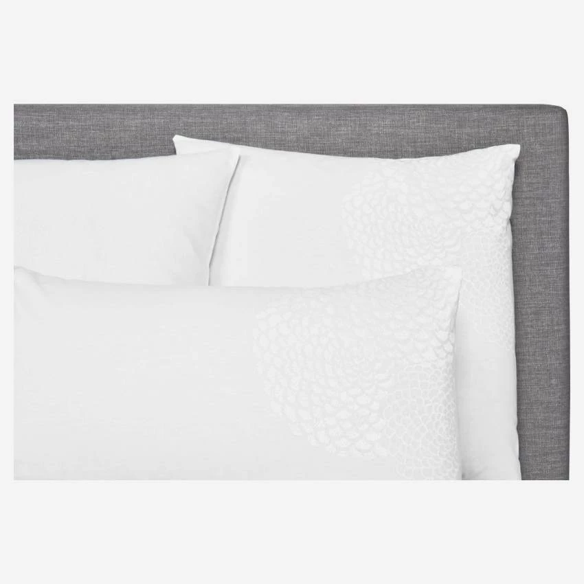 Habitat Taie D'oreiller En Coton - 80 X 80 Cm - Blanc 2 Habitat Taie D'oreiller En Coton - 80 X 80 Cm - Blanc – Image 2