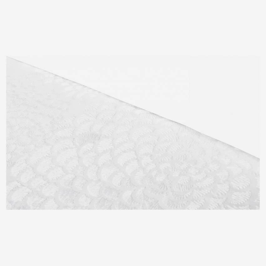 Habitat Taie D'oreiller En Coton - 80 X 80 Cm - Blanc 3 Habitat Taie D'oreiller En Coton - 80 X 80 Cm - Blanc – Image 3