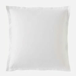 Habitat Taie D'oreiller En Coton - 65 X 65 Cm - Blanc -meubles boutique taie doreiller en coton 65 x 65 cm blanc 2558483 1