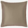 Habitat Taie D'oreiller En Satin De Coton - 80 X 80 Cm - Taupe