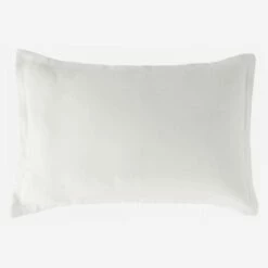 Habitat Taie D'oreiller En Lin - 50 X 80 Cm - Blanc