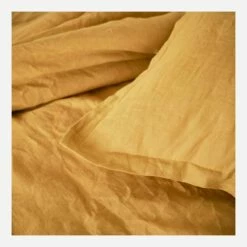 Habitat Taie D'oreiller En Lin - 50 X 80 Cm - Jaune Moutarde 11 Habitat Taie D'oreiller En Lin - 50 X 80 Cm - Jaune Moutarde -meubles boutique taie doreiller en lin 50 x 80 cm jaune moutarde 2559009 1