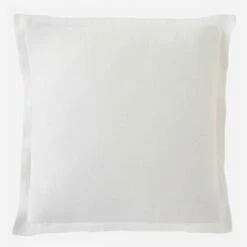 Habitat Taie D'oreiller En Lin - 65 X 65 Cm - Blanc