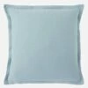 Habitat Taie D'oreiller En Lin - 65 X 65 Cm - Bleu Clair