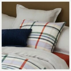 Habitat Taie D'oreiller En Lin - 65 X 65 Cm - Beige 9 Habitat Taie D'oreiller En Lin - 65 X 65 Cm - Beige -meubles boutique taie doreiller en lin 65 x 65 cm naturel 3523835