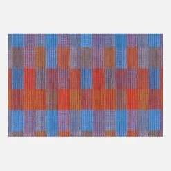 Habitat Lot De 2 Sets De Table En Coton - 35 X 50 Cm - Rouge -meubles boutique taleb s 2 set de table motifs roug 35x50 2421481 1