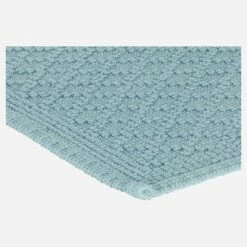 Habitat Tapis De Bain En Coton - 50 X 70 Cm - Bleu -meubles boutique tapis de bain en coton 50 x 70 cm bleu 1211971