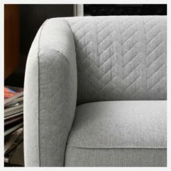 Habitat Canapé D’angle Droit En Tissu – Gris Clair -meubles boutique tedd canape ang drt gris clair hdr 6531929