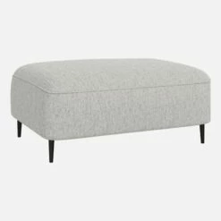 Habitat Repose-pieds En Tissu – Gris Clair -meubles boutique tedd repose pieds gris clair 6513927 1
