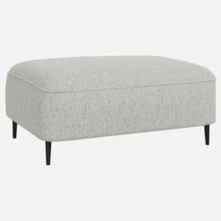 Habitat Repose-pieds En Tissu – Gris Clair -meubles boutique tedd repose pieds gris clair 6513927