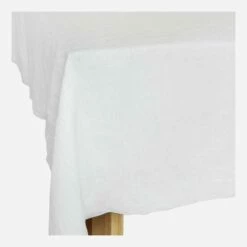 Habitat Nappe En Lin - 150 X 250 Cm - Blanc -meubles boutique toalha em linho 150 x 250 cm branco 12565015 1