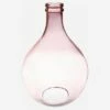 Habitat Vase Dame Jeanne En Verre Recyclé – 29 X 43 Cm – Rose