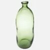 Habitat Vase Dame Jeanne En Verre Recyclé – 13 X 35 Cm - Vert