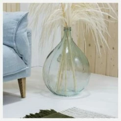 Habitat Vase En Verre Recyclé - 40 X 56 Cm - Transparent -meubles boutique vase en verre 40 x 56 cm transparent 1339583