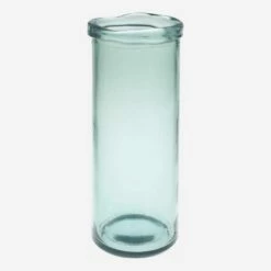 Habitat Vase En Verre Recyclé - 36 Cm -meubles boutique vase en verre recycle 36 cm 1081973 1