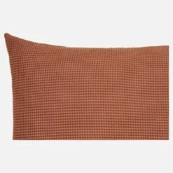 Habitat Coussin En Coton - 50 X 50 Cm - Marron -meubles boutique vitto coussin gauffre beige 50x50 8638237