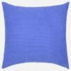 Habitat Coussin En Coton - 50 X 50 Cm - Bleu