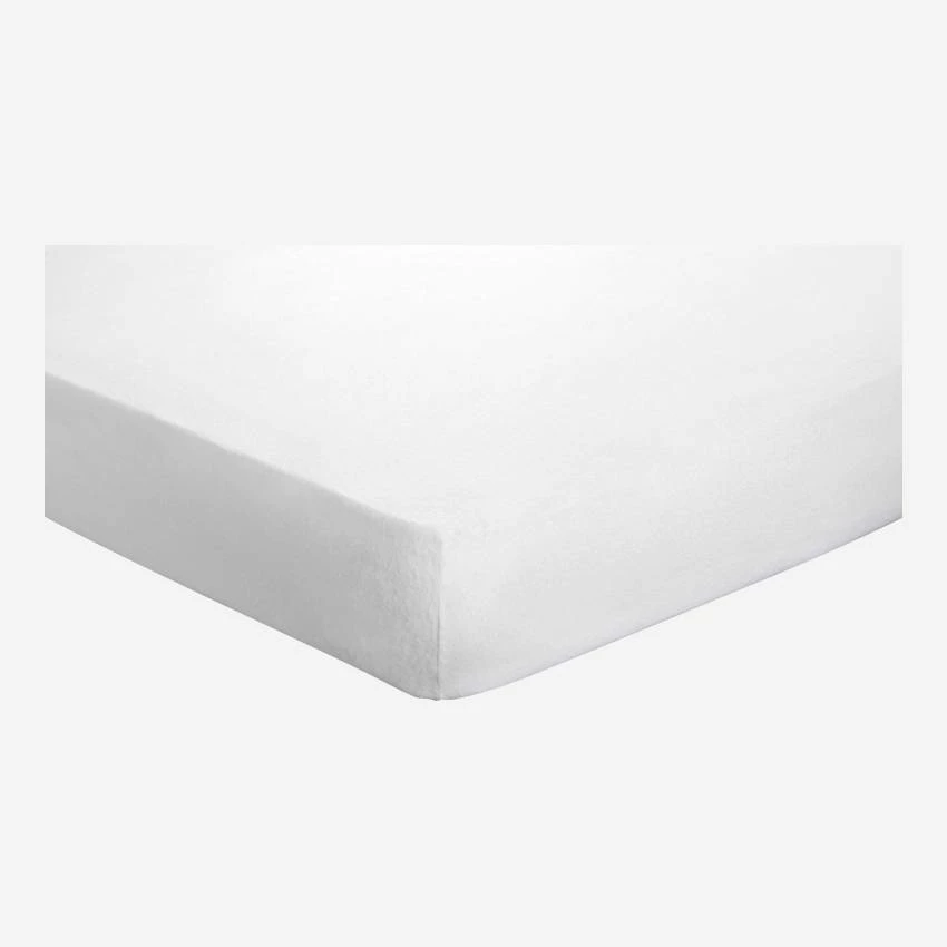 Habitat Protège Matelas Imperméable En Coton Gratté - 180 X 200 Cm 3 Habitat Protège Matelas Imperméable En Coton Gratté - 180 X 200 Cm – Image 3