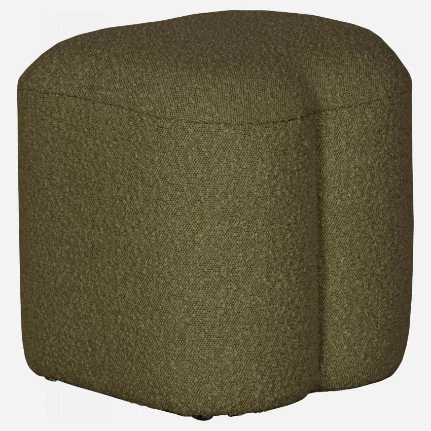 Habitat Pouf En Tissu De Forme Organique – Vert - Design By Marie Matsuura 2 Habitat Pouf En Tissu De Forme Organique – Vert - Design By Marie Matsuura – Image 2